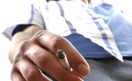 Kiffende mit Bedenken